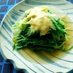 しゃきしゃき水菜の辛子和え
