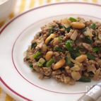 豚ひき肉のピーナツ炒め