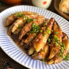 ジュワっととろける☆茄子の甘辛肉巻き