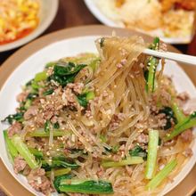 【マロニーと小松菜の豚そぼろ炒め】やみつき確定スピードおかず
