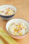 夏に食べたい◎とうもろこしとベーコンの簡単炊き込みごはん