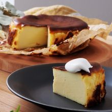 【さつまいもバスクチーズケーキ】混ぜて焼くだけ!