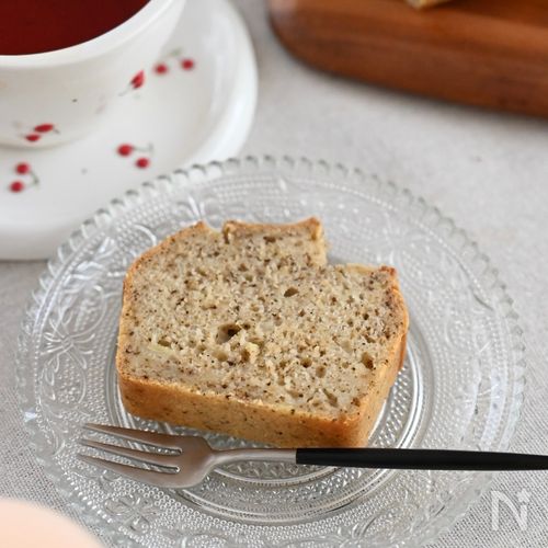 紅茶とバナナの米粉パウンドケーキ