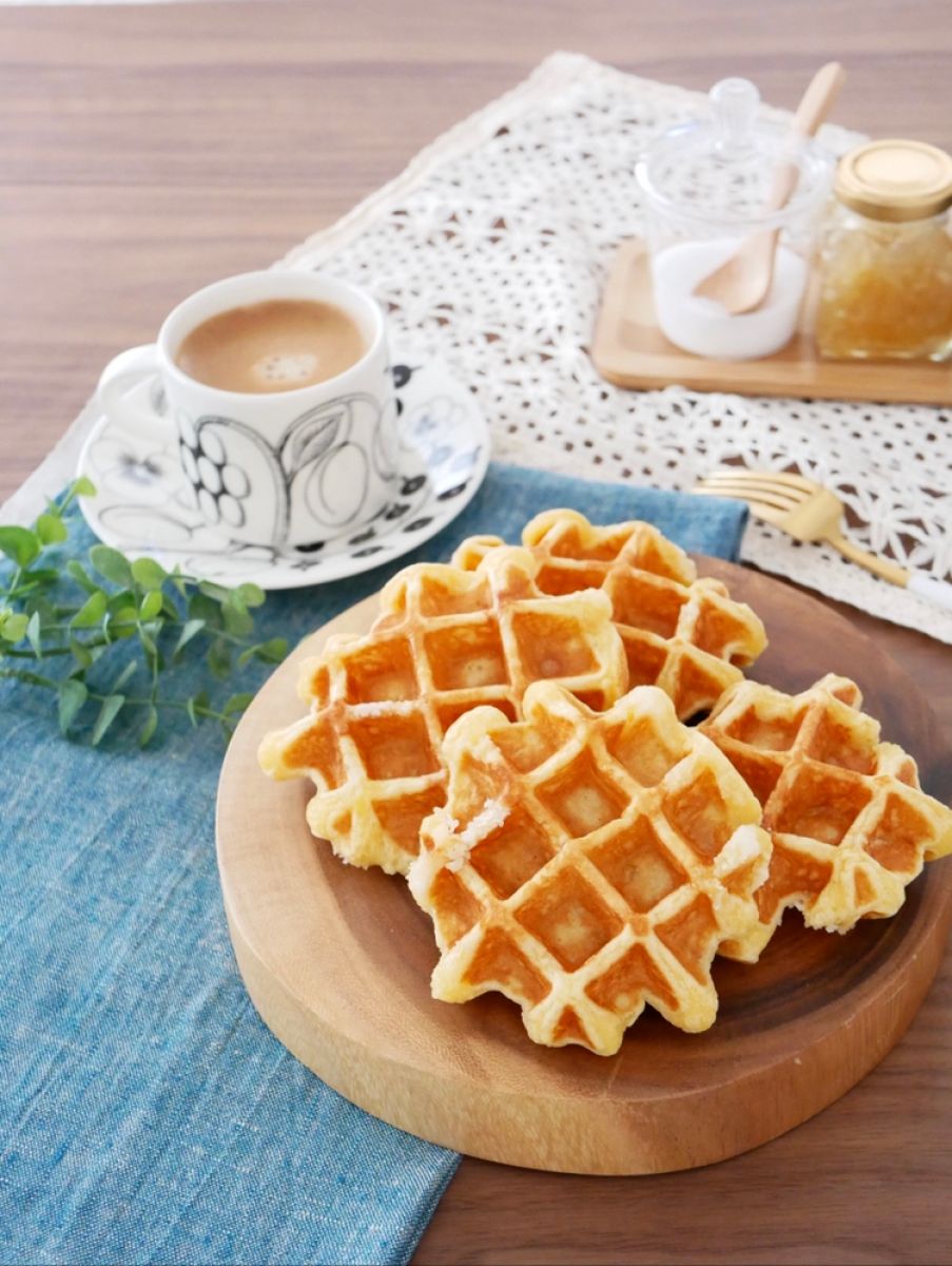 おうちであの味 基本のベルギーワッフル レシピサイトnadia