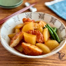 ちょっとあるとうれしい♪【大根とさつま揚げのコクうま煮】