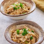 3分お通し副菜！つるつるえのき