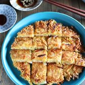 簡単美味しい！ダブルねぎチーズチヂミ