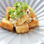 厚揚げで作る、なんちゃって油淋鶏