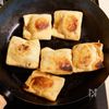 サバ缶と納豆の梅しそきつね焼き 〜サバ缶汁のとろ旨椎茸あん~の工程3