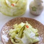 ゆず風味の白菜浅漬け