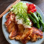 さっぱり美味しい！おろしパリパリチキン【少量油でOK】