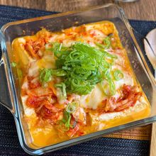 【作業3分】のせてチンするだけ「豆腐のキムチーズのっけ」