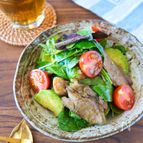 わさびドレッシングが美味しい♪ビーフサラダ