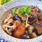 【鶏肉となすのピリッと甘辛みそ炒め】ご飯どろぼう！やみつき味
