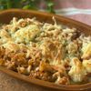 【簡単に豪華見え♪】マッシュポテトのカレーミートチーズ焼き