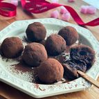 【ヘルシーなのに濃厚♡トリュフ風】チョコ不使用