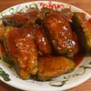 クラゲの作ってみた!投稿(簡単綺麗な『ピーマンの肉詰め』~和風バーベキューソース~)