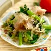ほうれん草ともやしのわさびおかか和え【腸活・作りおき】
