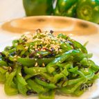 栄養バッチリ！塩昆布で無限ピーマン！