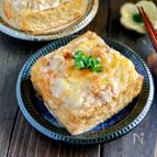 副菜に♪おつまみに♪ピリ辛ツナマヨ厚揚げ