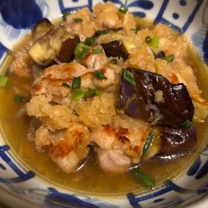 みきプルーンの作ってみた!投稿(【鶏肉となすのおろしつゆ】じゅわっとおいしい和風おかず！)