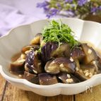 レンジで簡単！茄子のスタミナ揚げ浸し風
