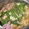 それぞれの作ってみた!投稿(【豚バラキャベツのもつ鍋風】焦がし醤油香る♬鍋の〆は辛麺風♡)