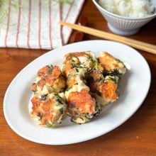 むね肉で作る「大葉のカリカリチーズ」
