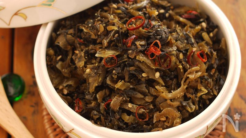 高菜の油炒め 朝食 お弁当 作り置き 白飯ドロボー By 田村 りか レシピサイト Nadia ナディア プロの料理家のおいしいレシピ