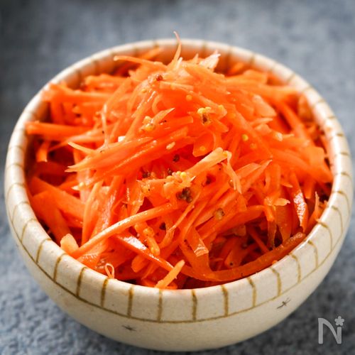 和えるだけ♡『ハニーマスタードキャロット』簡単副菜🥕