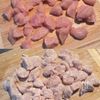 焼いてからめるだけ♡ご飯がすすむ「ひとくちゴマまみれチキン」の工程1