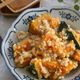 レンジでぱぱっと副菜！かぼちゃのそぼろ煮