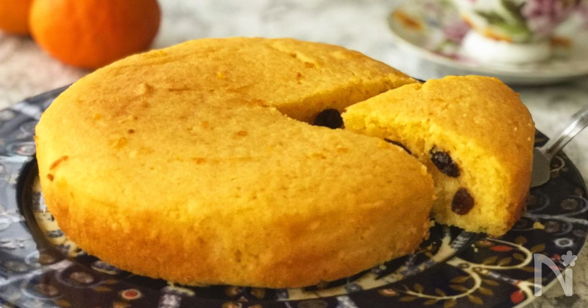 爽やかな香り♪セモリナ粉入り♡『オレンジシロップケーキ』