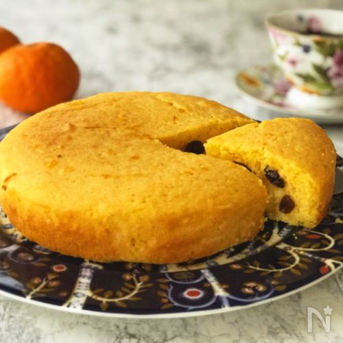 爽やかな香り♪セモリナ粉入り♡『オレンジシロップケーキ』