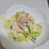 1バーバミーの作ってみた!投稿(彩りきれい♪副菜におすすめ！キャベたまマヨサラダ)