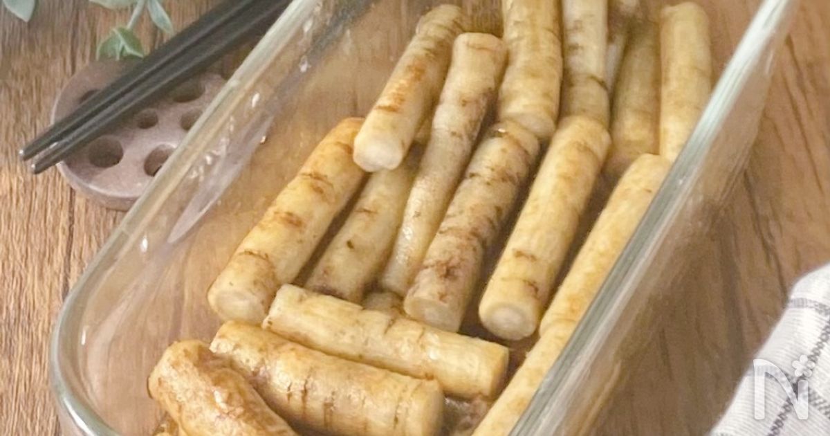 【麺つゆで作る】ポリポリごぼうの漬物