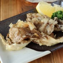 黒胡椒で食べる『サックサク舞茸天ぷら』