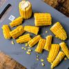 【悪魔のピリ辛とうもろこし】芯ごとガブッ!!🌽の工程1