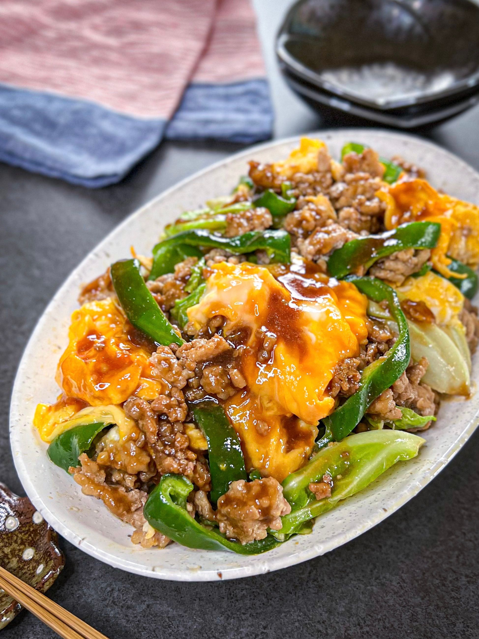 ソヤ様 肉みそキャベツ用甘から味噌炒め｜商品ラインナップ｜【味の素KK