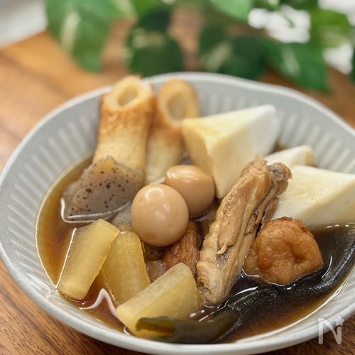 15分で絶品!お通し風おでん