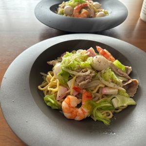 こむぎの作ってみた!投稿(【豚バラキャベツの塩あんかけ麺】具だくさん！一皿で大満足♡)