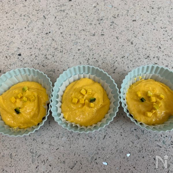 材料3つ！アレを使って鬼ラクな、かぼちゃ蒸しパン | レシピサイトNadia