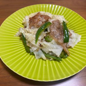 こむぎの作ってみた!投稿(たれがバリ旨《豚バラキャベツ♡旨だれ炒め》)