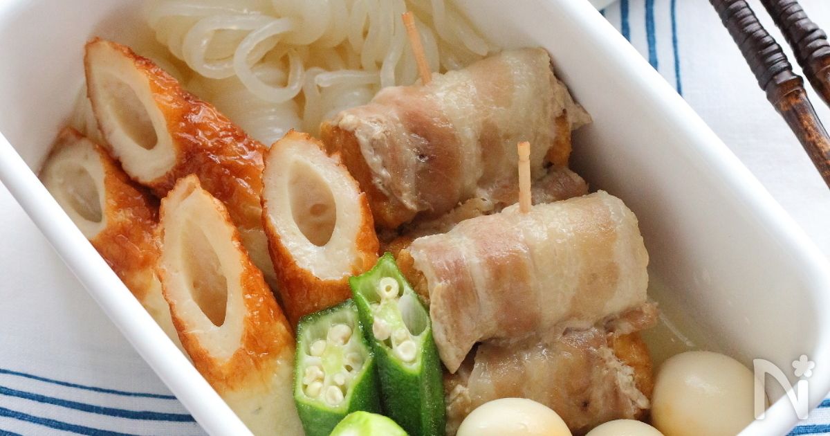 フライパンで作る冷やし塩おでん