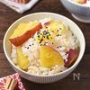 白だしで炊くさつまいもご飯│ほっこり秋の簡単ごはん