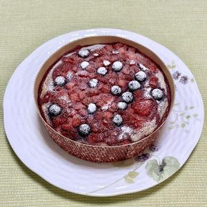 キャピタンの作ってみた!投稿(【冷凍ミックスベリーのバナナケーキ】トースターで簡単！)