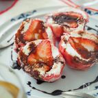 【苺のチーズクリームボール】甘塩っぱおつまみ♡バレンタインに