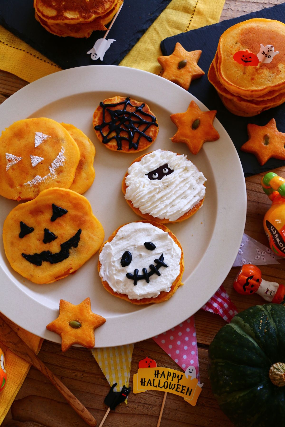 ハロウィンパンケーキ レシピサイト Nadia ナディア プロの料理家のおいしいレシピ