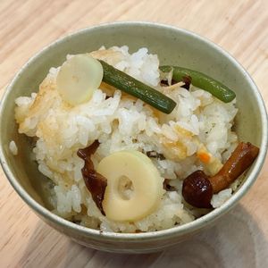 ゆきぼうの作ってみた!投稿(味の素で山菜を食べやすく♪山菜おこわ)