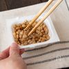 長芋と納豆の米粉焼きの工程2